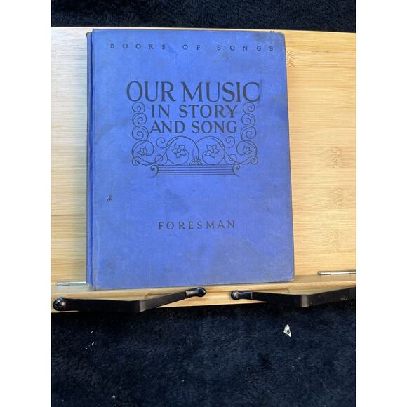 Our Music In Story and Song Books of Songs By Robert Foresman Hardback 1935 - Picture 1 of 13